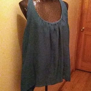 Teal Racerback Torrid Top as 3